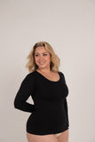 SHAPENWEAR Essentials All Day Every Day Long Sleeve Shaping cami T-Shirt